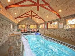 smoky mountain cabins with indoor pool