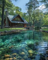 beautiful mountain cabins