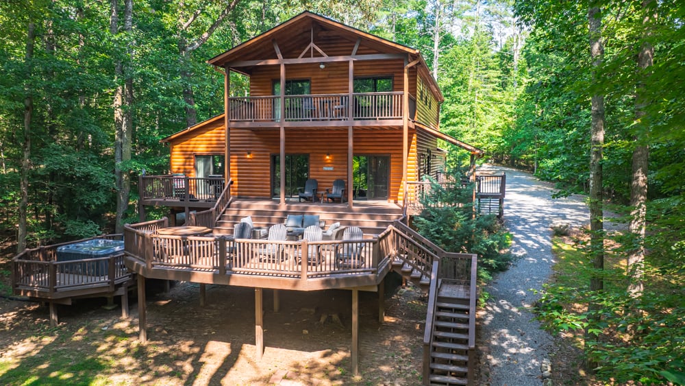 mountain lake cabins for rent