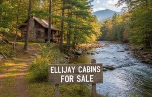 secluded mountain cabins for sale