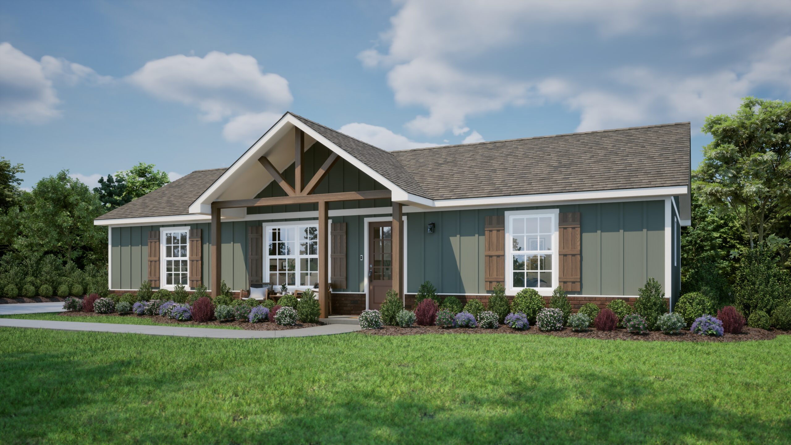 built homes