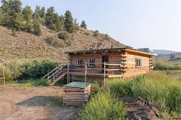 off grid mountain cabins for sale